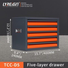 Mill cutter/Drill bitstorage cabinet cabinet parts storage Five drawers