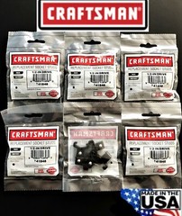 30 CRAFTSMAN 1/2&Prime; BLACK REPLACEMENT SOCKET STUDS RACK RAIL CLIPS 941848 USA MADE