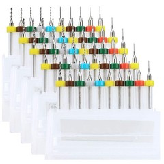 High Precision 50pcs PCB Drill Bits Set 0.3mm-1.2mm for Jewelry & Electronics