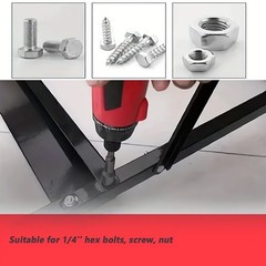 Hex Socket Drill Bit Set – 1/4 » Hex Drive for Bolts & Nuts, Multiple Sizes