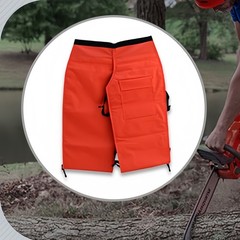 Chainsaw Protective Dynamic Apron Chaps 36&Prime;L 30-42&Prime; Waist For Stihl Orange New