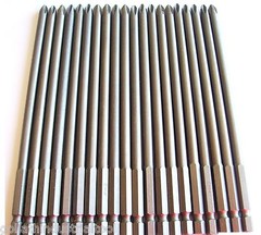 20 GOLIATH INDUSTRIAL 6&Prime; SCREW BITS #2 PHILLIPS MAGNETIC TIP SB6P2 DRIVER DRILL