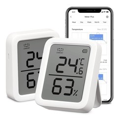 Thermometer Hygrometer Bluetooth Indoor Humidity Meter And Temperature Sensor Wi
