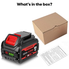 For DEWALT DCB609-2 FLEXVOLT 20V/60V 9 Ah MAX Lithium Battery Pack DCB606 DCB612