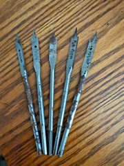 Spade Bits, 3/8&Prime; X 6&Prime; 3 Lots
