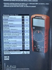 Klein Tools Electrical Test Kit # 25kit1 – Digital Multi-meter-voltage Tester