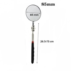 360° LED Inspection Mirror Telescoping Lighted Tool for Auto Mechanic Engine Rep