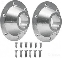 2-Pack RV Table Base Mount,Camper Aluminum Pedestal Leg Base…