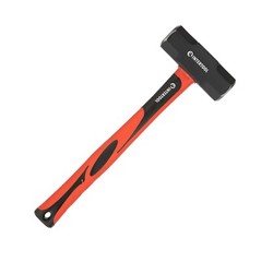 INTERTOOL Drilling Crack Hammer, 3 lbs / 12&Prime; Short Handle Sledge HT08-0241