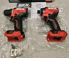 SKIL 12-volt Drill & Impact Brushless Power Tool Combo PWRCORE 12v – TOOLS ONLY