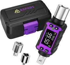 Digital Torque Wrench Adapter Set 1/2&Prime; Drive, 2.0-99.6 Ft-Lb/2.7-135 Nm, Digi…