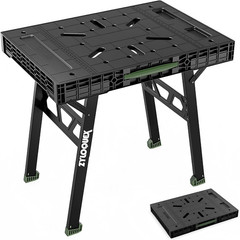Foldable Work Bench,Easy Step Protable Work Table,34&Prime; W X 25&Prime; D X 31&Prime; H Lightwei