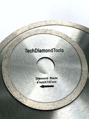 TechDiamondTools Continuous Diamond Saw Blades 4&Prime; (4 inch)