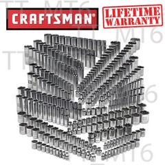 Craftsman 299-piece Ultimate Easy Read Deep Standard SAE Metric Socket Set