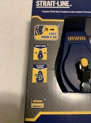 IRWIN Tools STRAIT-LINE COMPACT Chalk Reel 30 ft. New