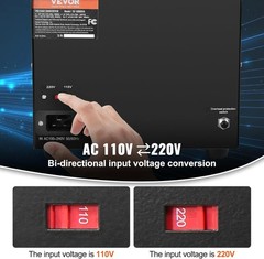 TRANSFORMADOR DE CORRIENTE 5000W CONVERTIDOR DE VOLTAJE 220V A 110 O 110V A 220V