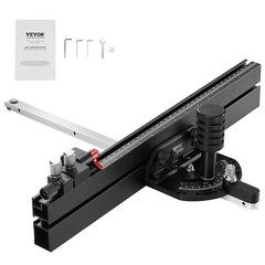 VEVOR Precision Table Saw Miter Gauge Standard Slot 3/4 » x 3/8 » 18 in Grating