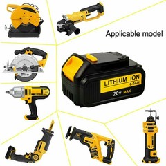 Replace for DCB200-2 9.0Ah 20V for DCB206 DCB205 Power Tool Battery for dewalt