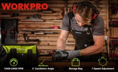 WORKPRO Oscillating Multitool Saw Tool Set with Replaceable Saw Blade Set