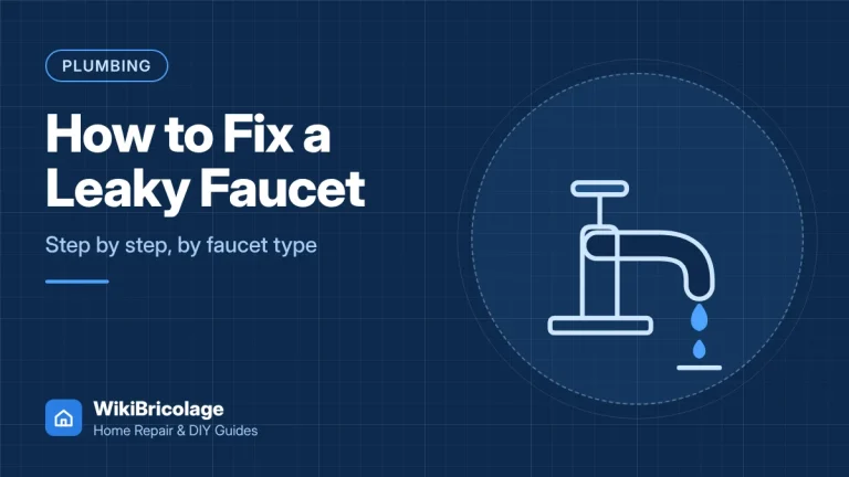 How to Fix a Leaky Faucet: Step-by-Step by Type